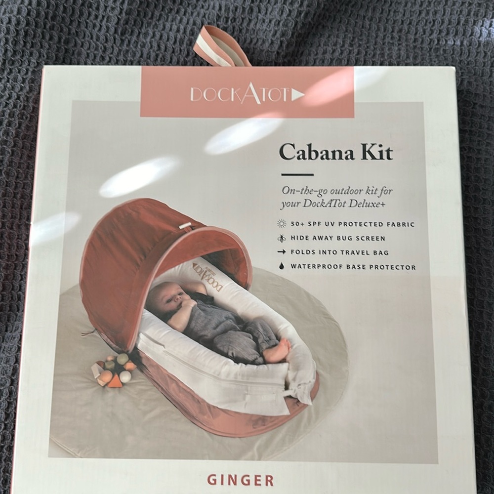 Dock a tot cabana kit. Color: ginger.  New in unopened box.